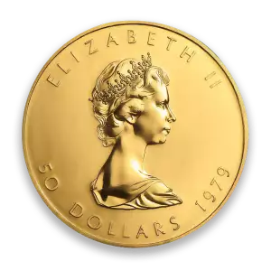 1oz Canadian Gold Maple Leaf - 999 (1979-82)