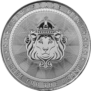 5 oz Cowboy - Buffalo Privy Silver Round (2)