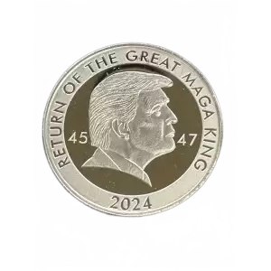 Trump 2024 1oz Silver Return of the Great MAGA King (2)