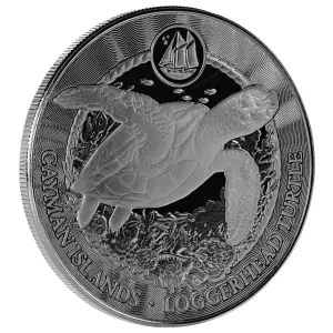 2025 1 oz Loggerhead Turtle - Cayman Islands Silver Coin (2)