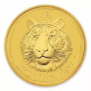 2010 2oz Australian Perth Mint Gold Lunar II: Year of the Tiger (2)