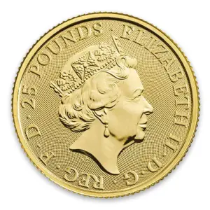 2020 1/4oz Gold Britain Queen's Beasts: The Horse of Hanover (2)