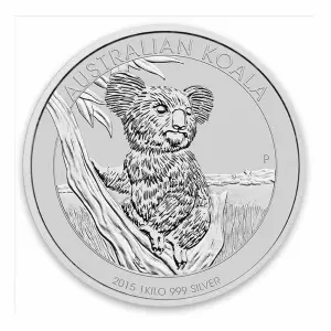 2015 1kg Australian Perth Mint Silver Koala (2)