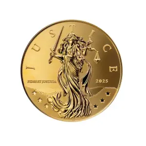 2025 1/10 oz Niue - Lady Justice Gold Coin (2)