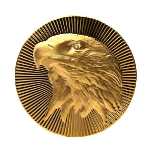 1 oz Eagle Scottsdale Stacker - Gold Round (2)