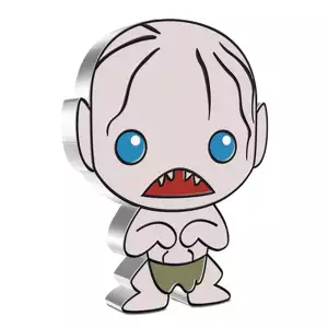 THE LORD OF THE RINGS - 2021 1oz Gollum Silver Chibi Coin (2)