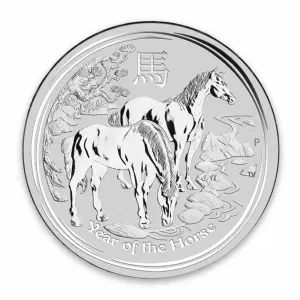 2014 1/2oz Australian Perth Mint Silver Lunar II: Year of the Horse (2)