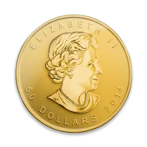 Any Year  - 1oz Canadian Gold Maple Leaf- 9999