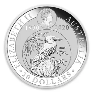 2020 10oz Australian Silver Kookaburra (2)