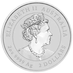 2023 2oz Australian Perth Mint Silver Lunar Series III: Year of the Rabbit (2)