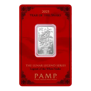 2025 10g PAMP Silver Bar - Year of the Snake (2)
