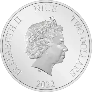 Disney bambi 80th anniversary- 2022 1oz Bambi and Butterfly Silver Coin (2)