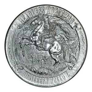 1 oz Silver Round - Headless Horseman (2)