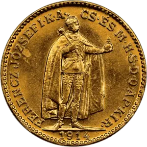 20 Korona Hungarian Empire Gold Coin (2)