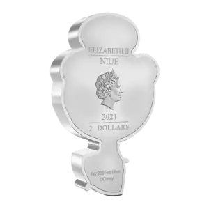 Disney Princess - 2021 1oz Cinderella Silver Chibi Coin (2)