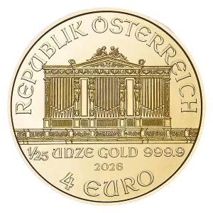 2026 1/25oz Austrian Gold Philharmonic (2)