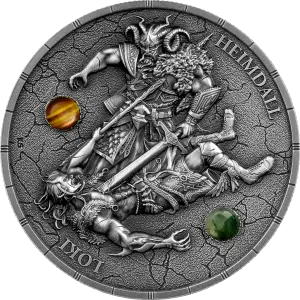 2025 2 oz Ragnarök: Loki & Heimdall - Ultra High Relief Silver Coin (2)