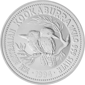 1994 1oz Australian Perth Mint Silver Kookaburra (2)