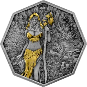 2025 1 oz Witchcraft - Herbalist Ritual Silver Coin (2)
