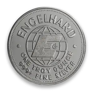 Any Year 1oz Engelhard Silver Prospector Round (2)
