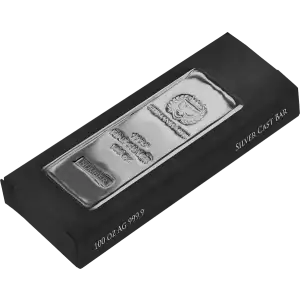 100oz Germania Mint Silver Bar (2)
