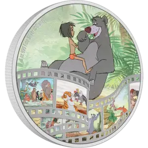 Disney Cinema masterpieces- 2022 3oz Jungle Book Silver Coin (2)