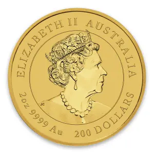 2020 2oz Australian Gold Lunar: Year of the Mouse (2)