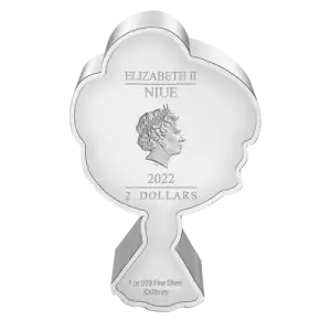 Disney Frozen - 2022 1oz Anna Silver Chibi Coin (2)