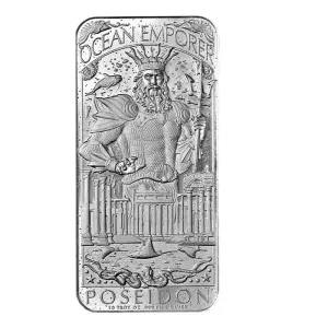 Atlantis 10 oz Silver Bar - Lost Cities Series (.999 Pure) (2)