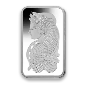 1oz PAMP Platinum Bar - Fortuna