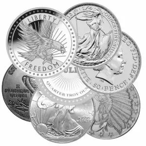 1/4oz Generic Silver Round (2)