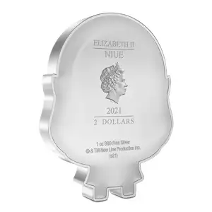 THE LORD OF THE RINGS - 2021 1oz Legolas Silver Chibi Coin (2)