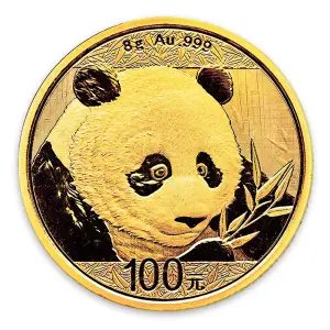 2018 8g Chinese Gold Panda