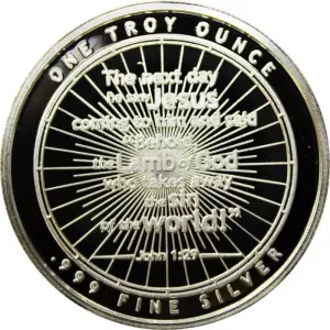 1 oz Silver Round Lamb of God (4)
