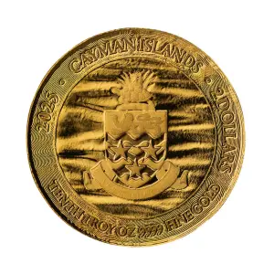 2025 1/10 oz Loggerhead Turtle - Cayman Islands Gold Coin (2)