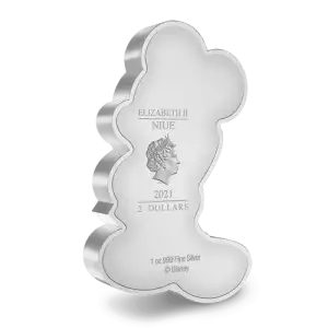 Disney Mickey Mouse - 2021 1oz Silver Shaped Coin (2)