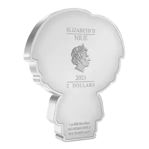 HARRY POTTER-  2021 1oz In Hogwarts Pyjamas Silver Chibi Coin (2)