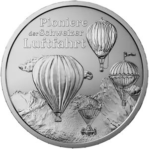 2025 Pioneers of Swiss aviation - Silver Swiss 20 Franc (2)