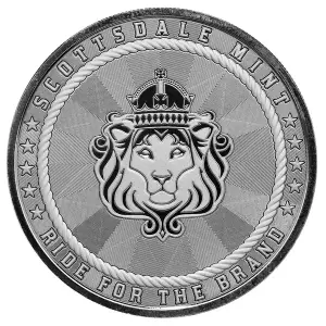 1 oz Cowboy - Buffalo Privy Silver Round (2)