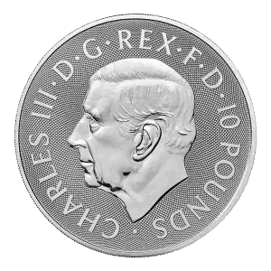 2024 10oz British The Royal Beast - Silver Seymour Unicorn (2)