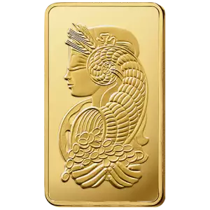 50g PAMP Gold Bar Fortuna