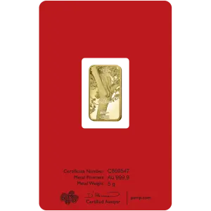 5 g 2022 Gold PAMP Lunar Year Of The Tiger (2)