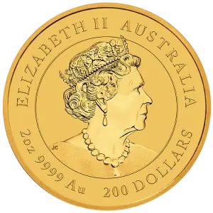 2023 2oz Australian Perth Mint Gold Lunar III: Year of the Rabbit (2)