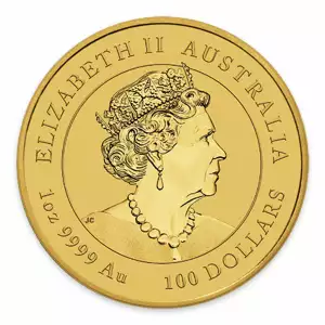 2022 1oz Perth Mint Lunar Series: Year of the Tiger Gold Coin (2)
