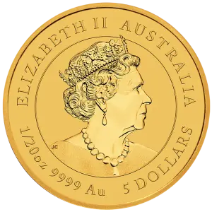 2023 1/20oz Australian Perth Mint Gold Lunar III: Year of the Rabbit (2)