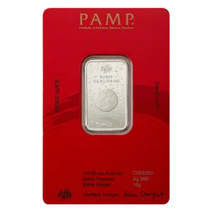 10g PAMP Silver Bar - Year of The Horse (2)