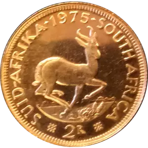 South Africa 2 Rand gold coin