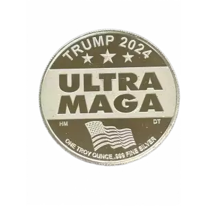 Trump 2024 1oz Silver Return of the Great MAGA King (2)